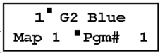 MIDI Map setup screen