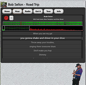 A screenshot-thumbnail for the Bob Sellon - Road Trip console. 